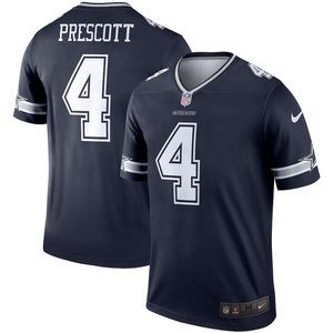 NWT Dak Prescott Dallas Cowboys Nike Legend Player Jersey - Navy
